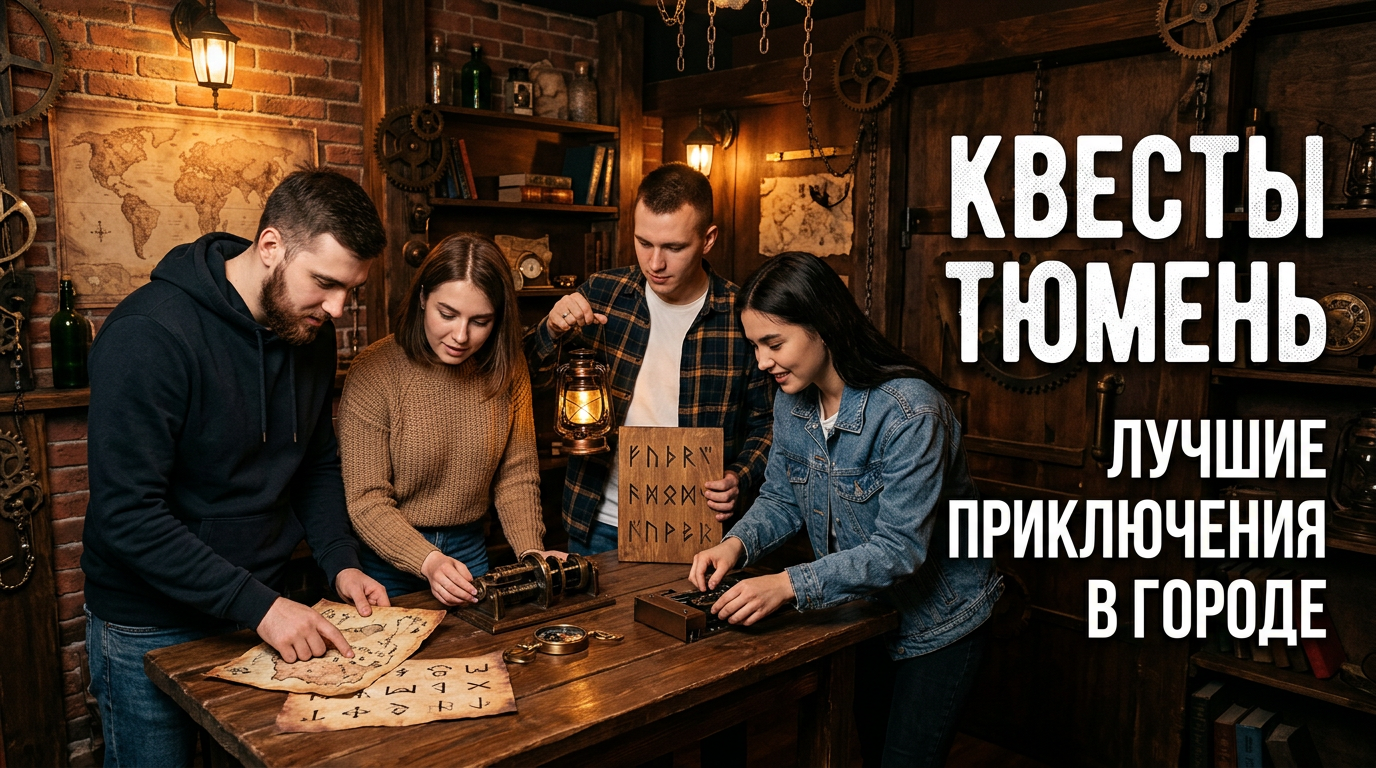 Квесты в Тюмень: лучшие escape-room и квест-румы города