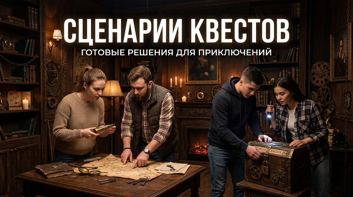 Сценарий квеста: готовые идеи и шаблоны