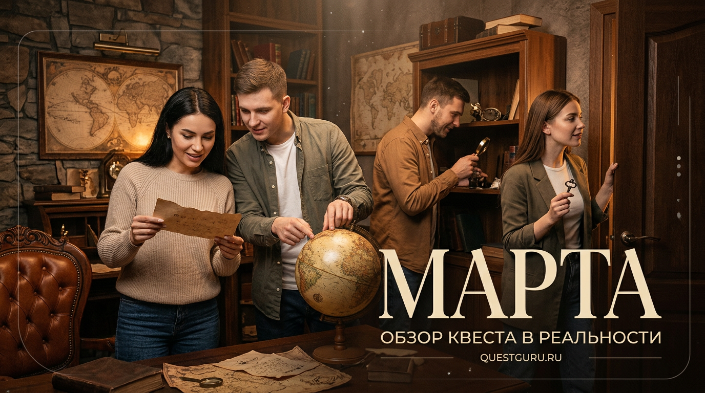 Квест на 8 Марта: праздничные escape-room для женщин