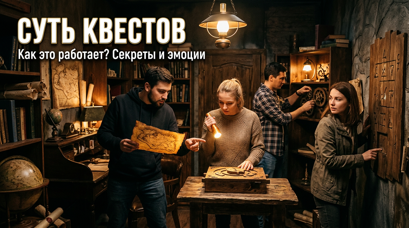 Что такое квест: путеводитель по escape-room для новичков
