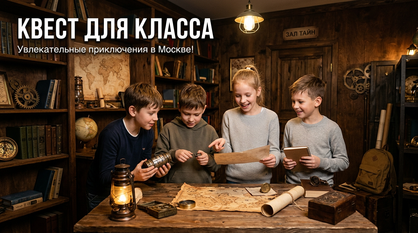 Квест для класса: школьные escape-room и образовательные игры