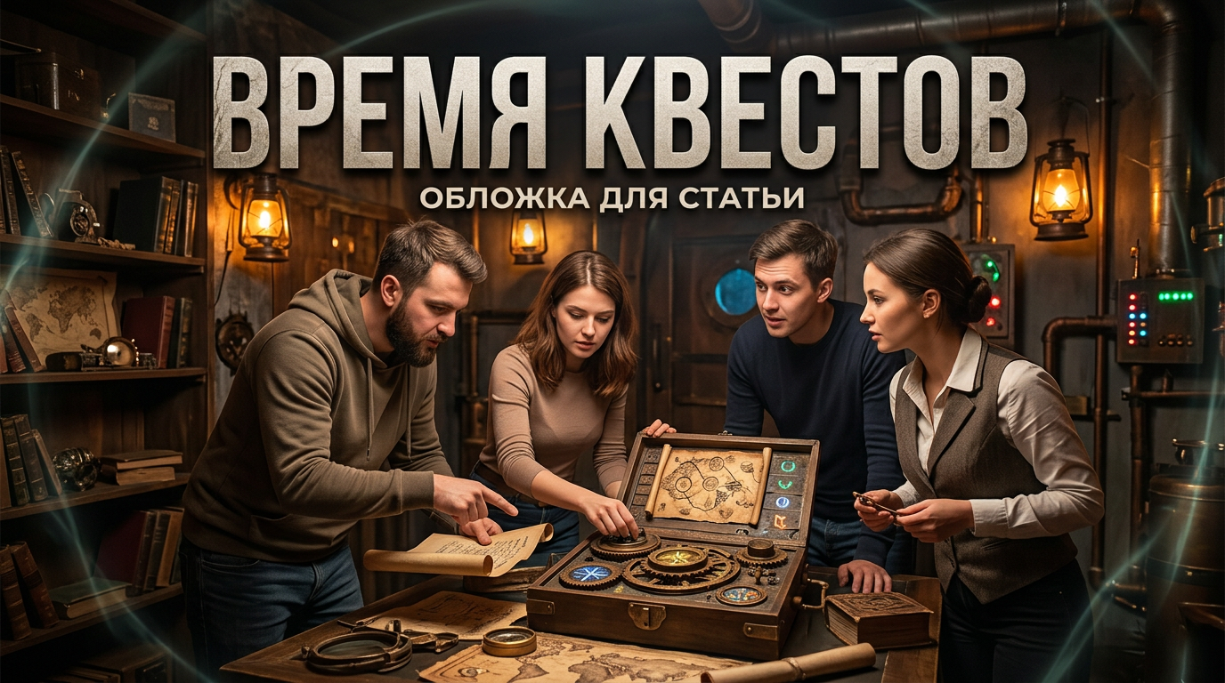 Длительность квеста: сколько длится escape-room