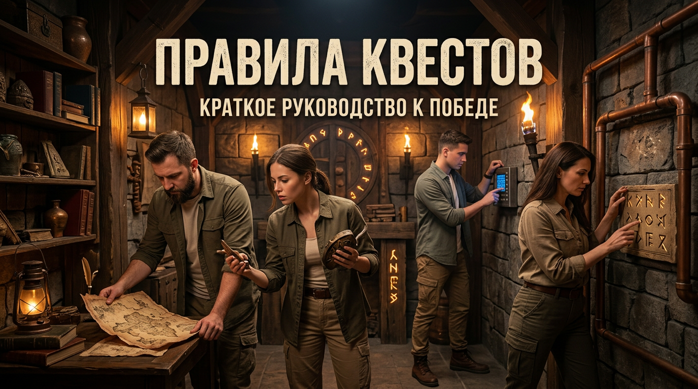 Правила квеста: как проходит escape-room