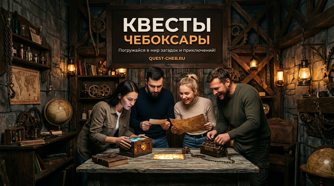 Квесты в Чебоксары: лучшие escape-room и квест-румы города