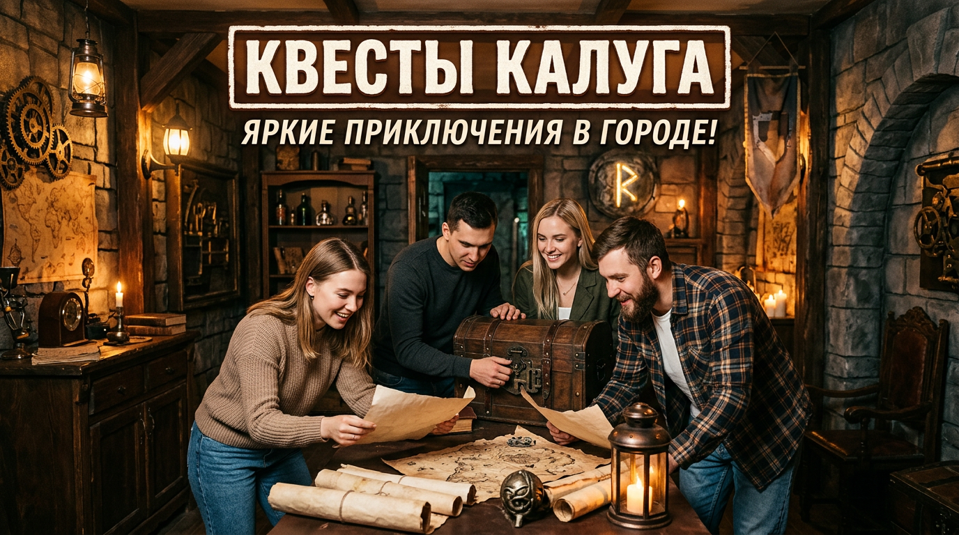 Квесты в Калуга: лучшие escape-room и квест-румы города