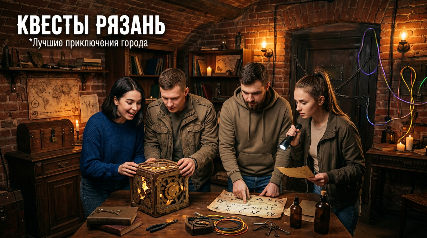 Квесты в Рязань: лучшие escape-room и квест-румы города