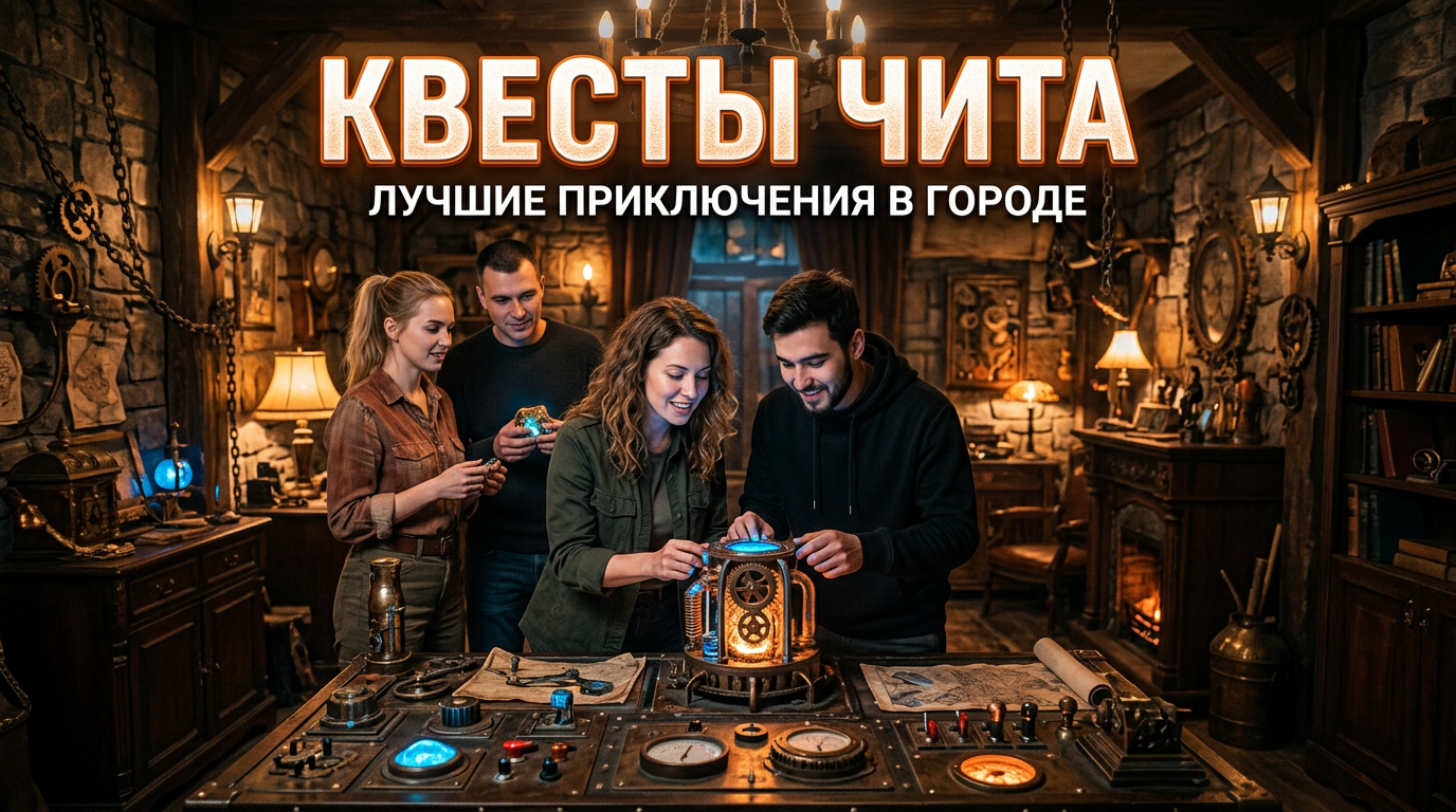 Квесты в Чита: лучшие escape-room и квест-румы города