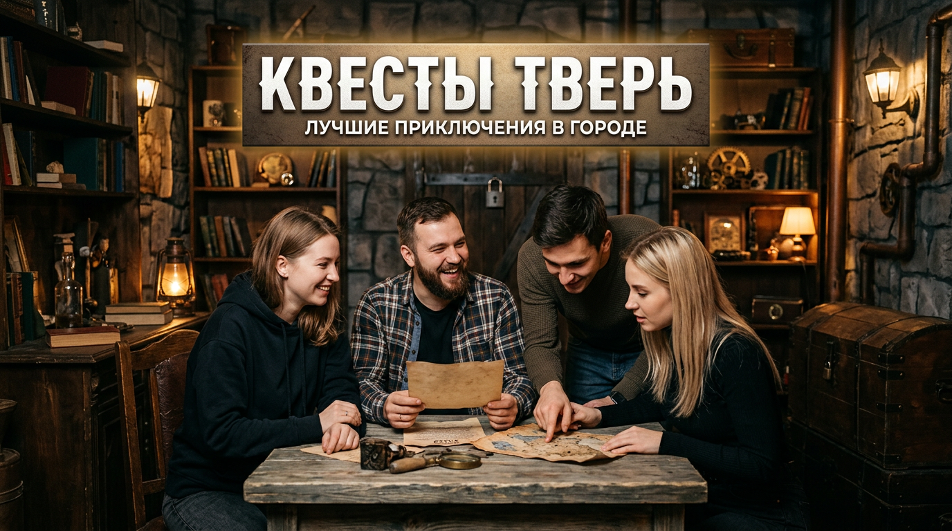 Квесты в Тверь: лучшие escape-room и квест-румы города