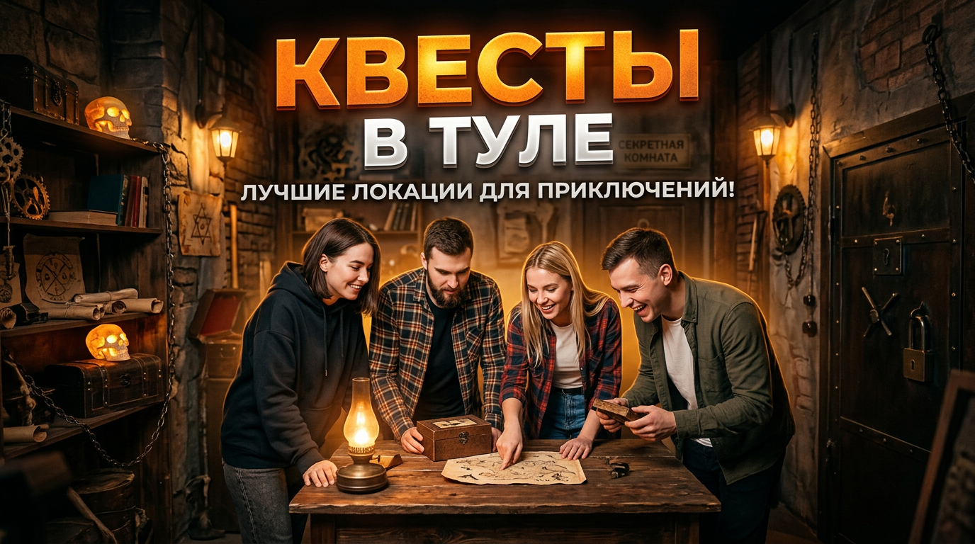 Квесты в Тула: лучшие escape-room и квест-румы города