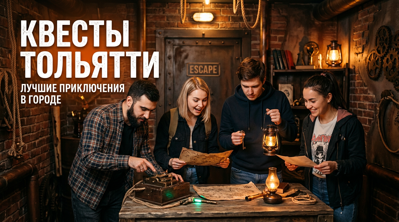 Квесты в Тольятти: лучшие escape-room и квест-румы города