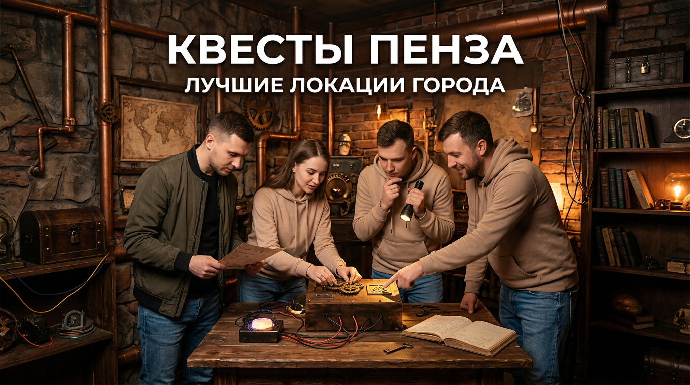 Квесты в Пенза: лучшие escape-room и квест-румы города