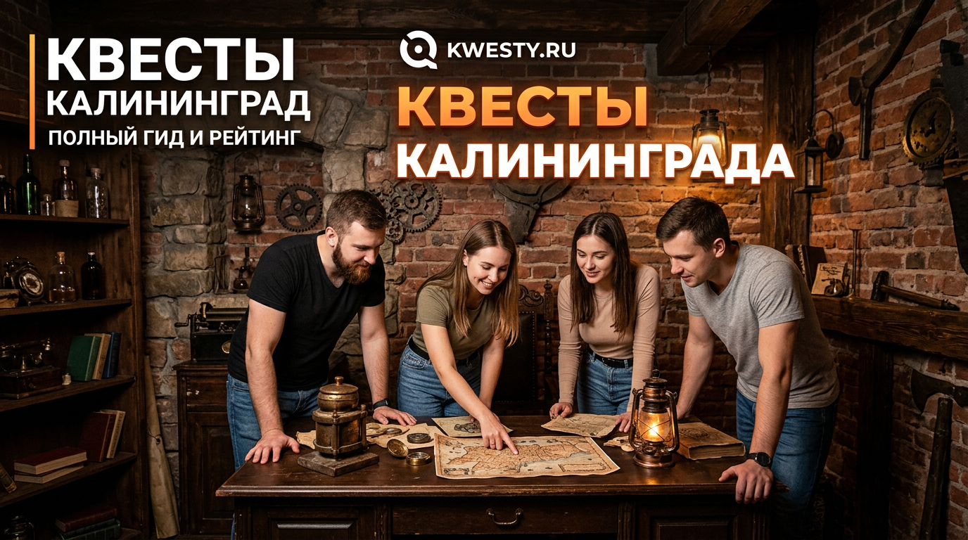 Квесты в Калининград: лучшие escape-room и квест-румы города