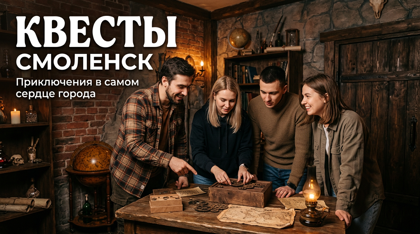 Квесты в Смоленск: лучшие escape-room и квест-румы города