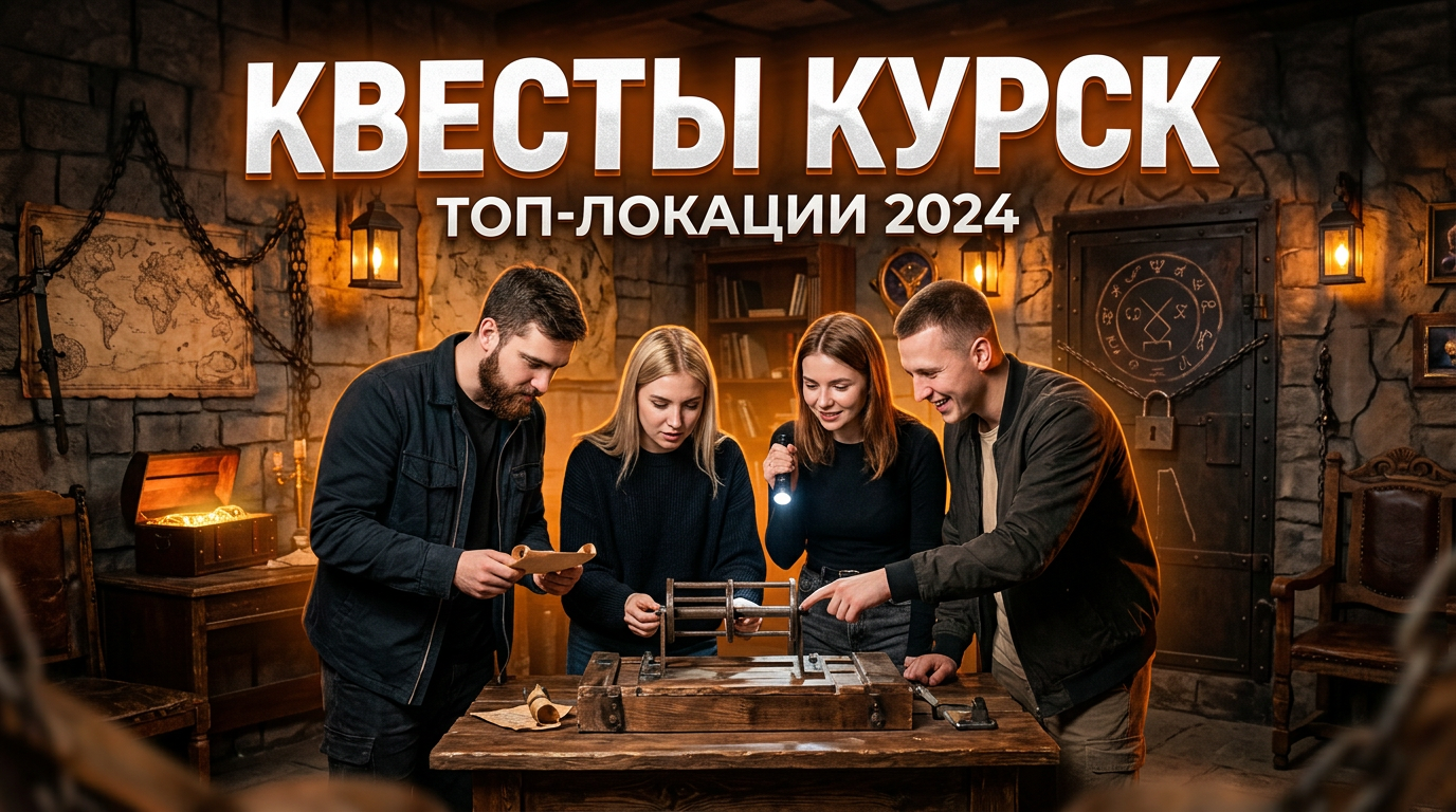 Квесты в Курск: лучшие escape-room и квест-румы города