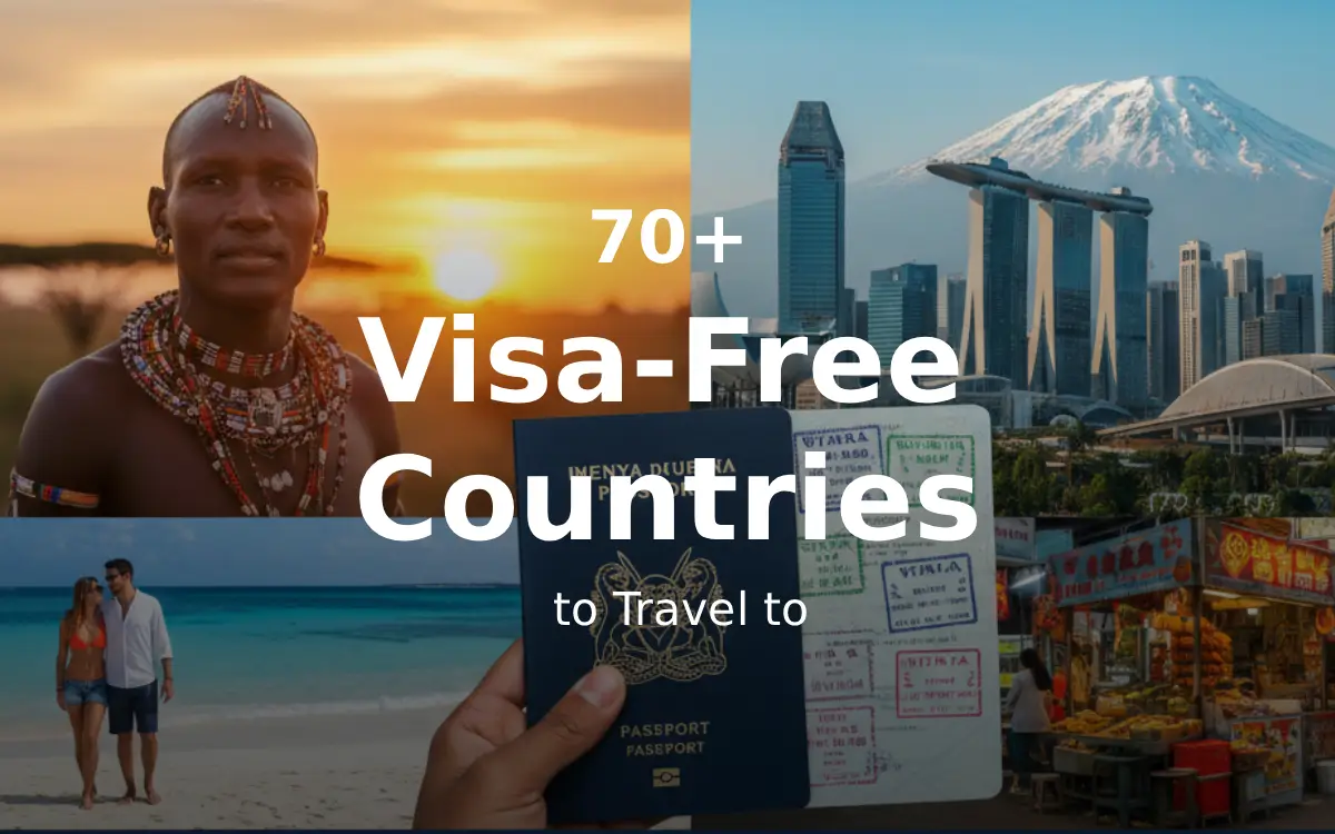 70+ Visa-Free Countries for Kenyans in 2026