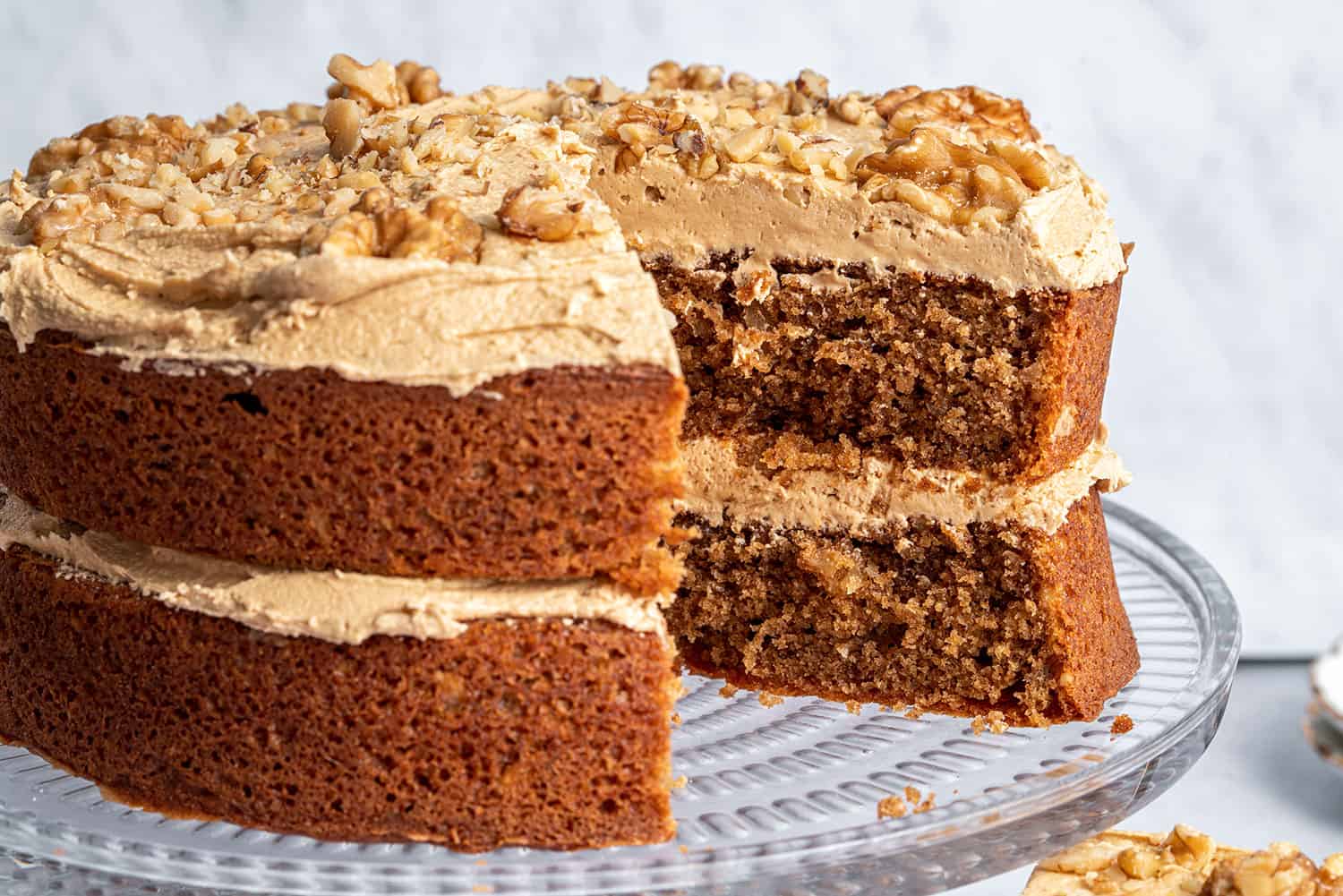 Coffee and Walnut Cake
