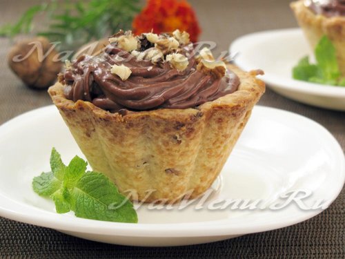 Домашняя шоколадная паста с орехами