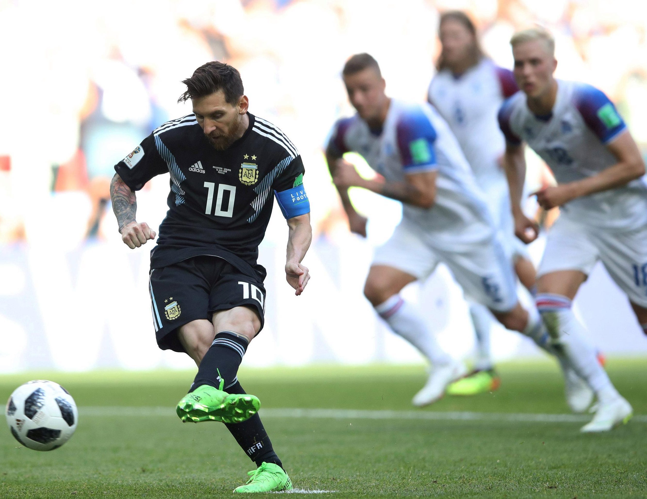 Another game, another goal for Messi