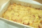 Запеканка с сосисками