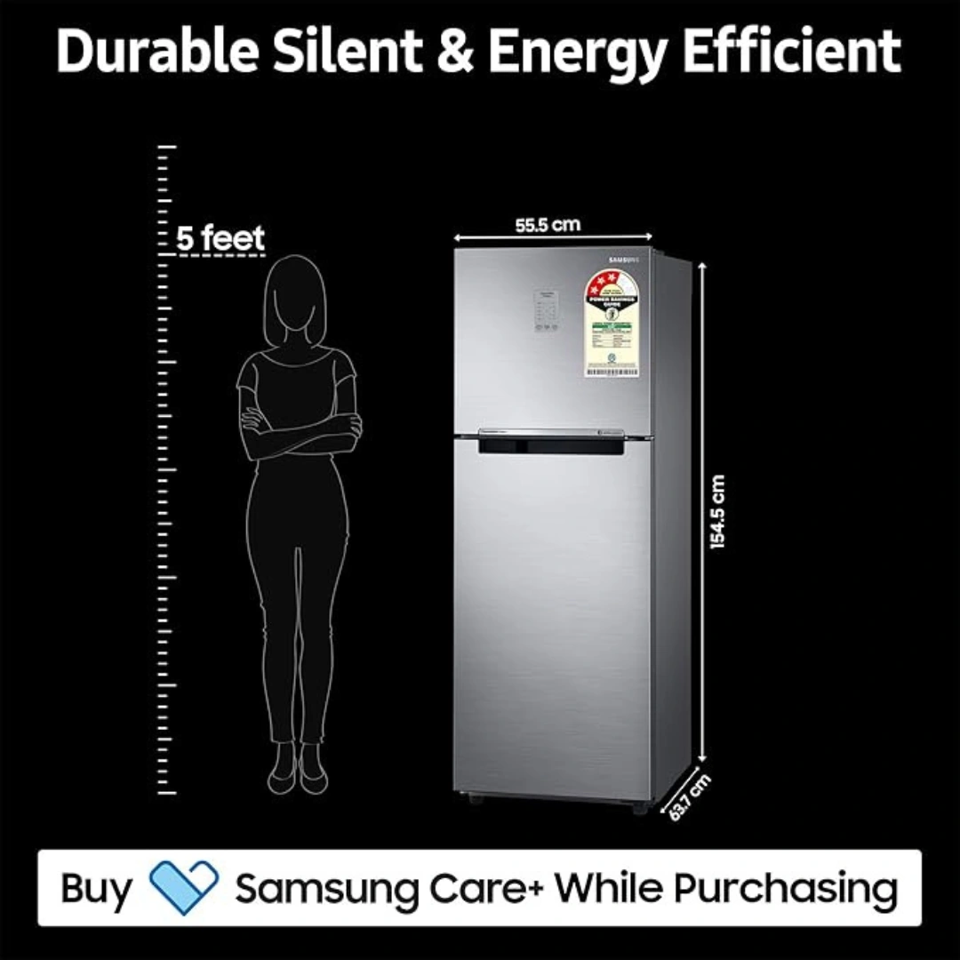 Samsung RT28C3733S8 236 L 3 Star Double Door Refrigerator