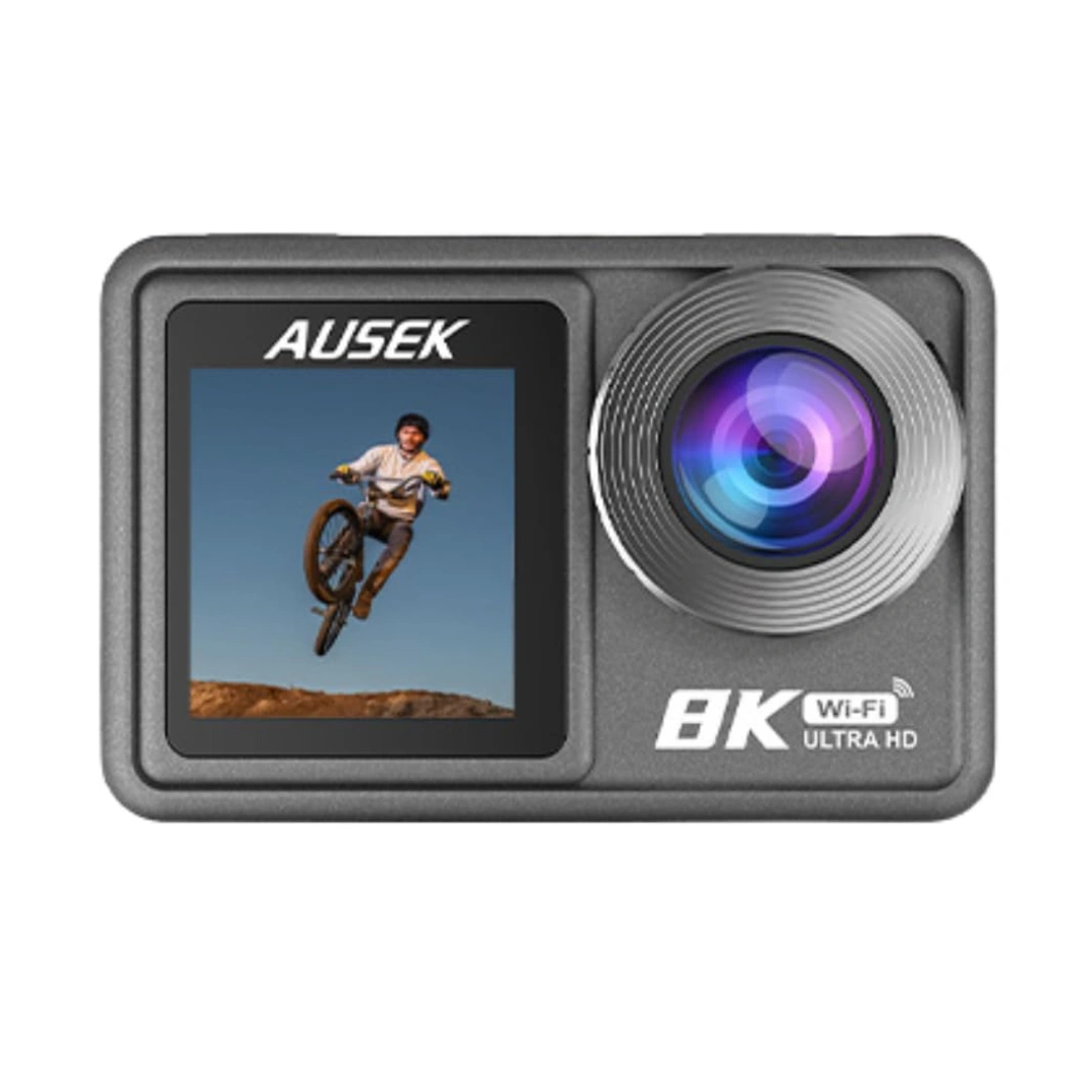 AUSEK 8K Pro 50MP Action Camera