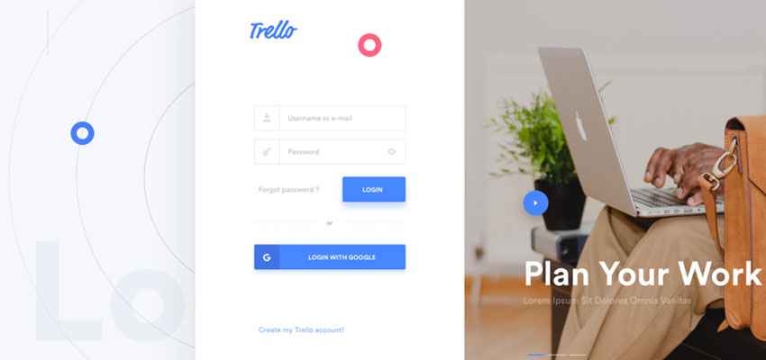 Trello Atlassian - Login