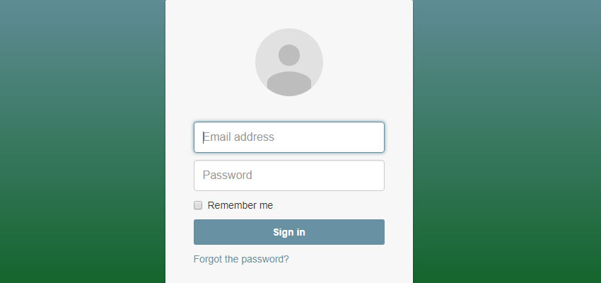 Google Style login Extended