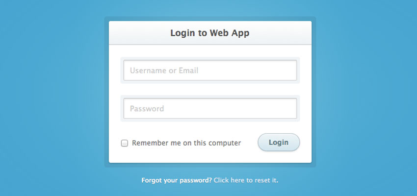 Login Form