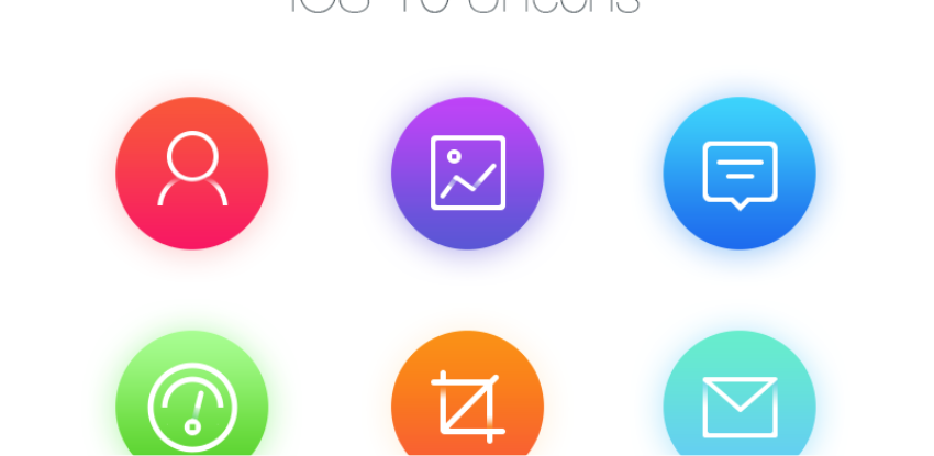 Free ios 10 ui icons