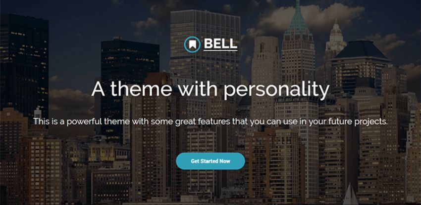 11-Bell – Free Multipurpose Bootstrap 4 Template