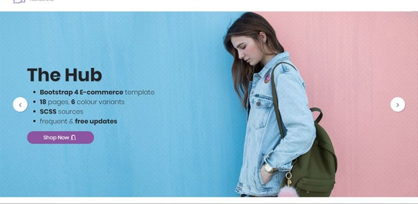 4-HUB - BOOTSTRAP 4 E-COMMERCE TEMPLATE
