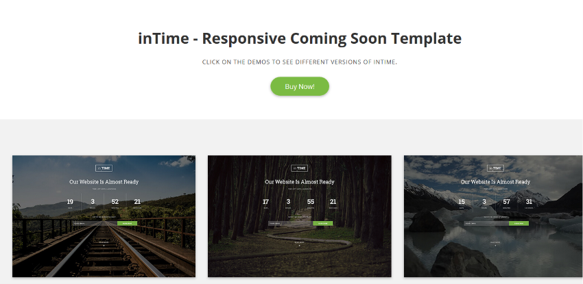 Launchy - Responsive Coming Soon Template