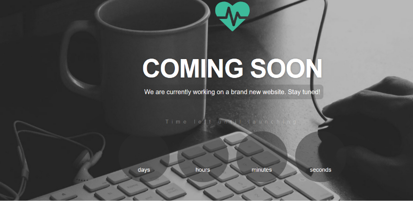 Heartbeat – Coming Soon Template