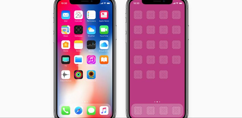 iPhone X - Mockup (fit 2436 x 1125 pixel resolution)