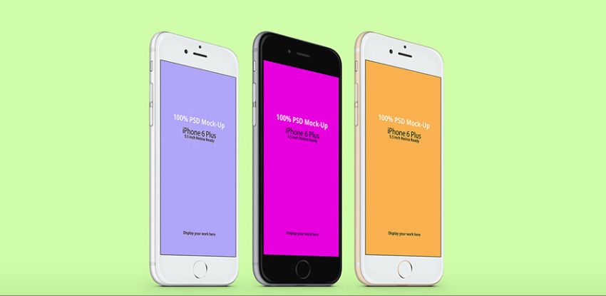 Free: iPhone 6 Plus PSD Mock-Up