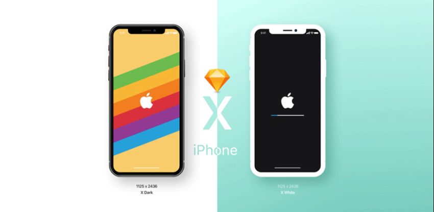 iPhone X & iPhone 8: Early free mockups