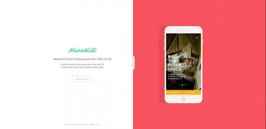 MocKit – HTML iPhone 6 mockups