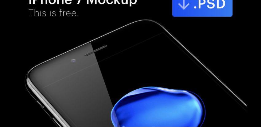 iPhone 7 Mockup [PSD]	