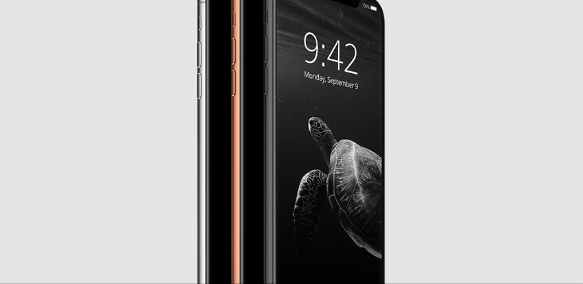 iPhone X Perspective Mockup