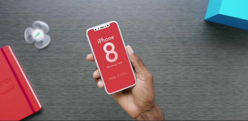 iPhone 8 Mockup Scenes Collection