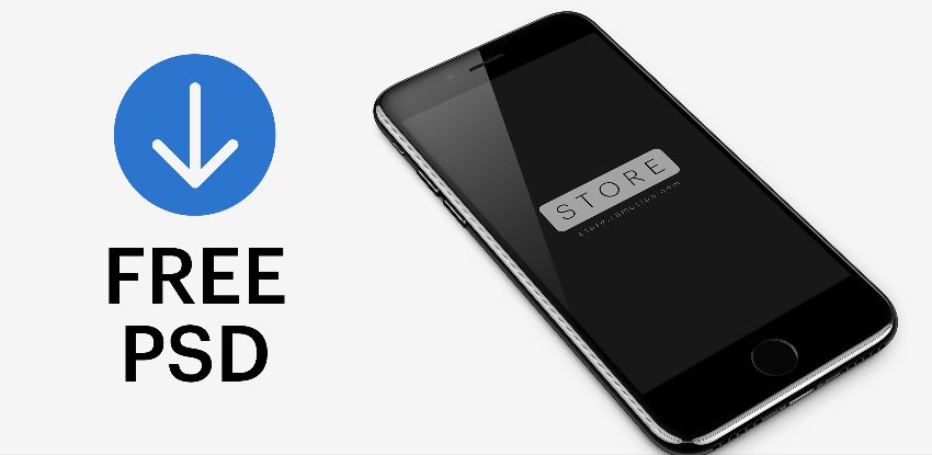 iPhone 7 Mockup [PSD]