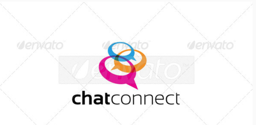 17-Chat logo Logo-2380