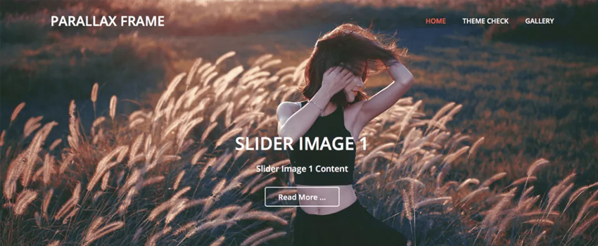 Parallax Frame