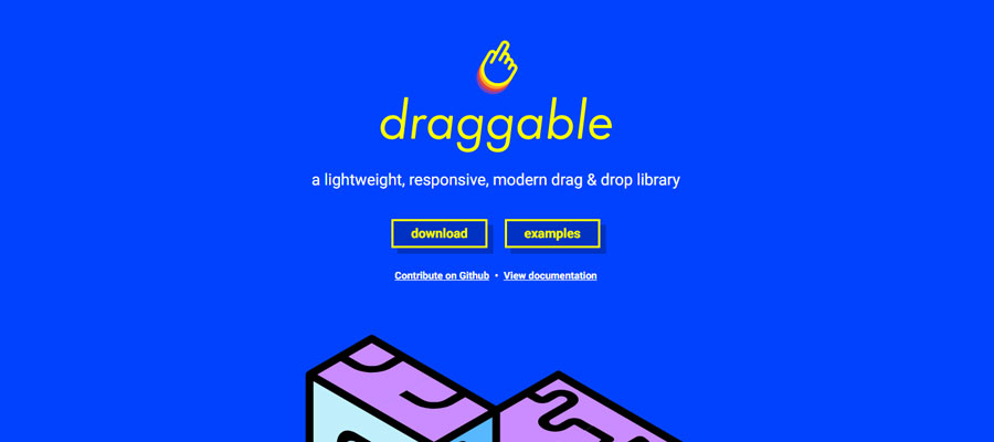 Draggable: A lightweight drag & drop JS library
