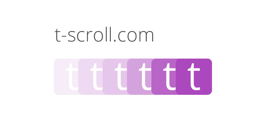 T-scroll: A modern reveal-on-scroll JS library