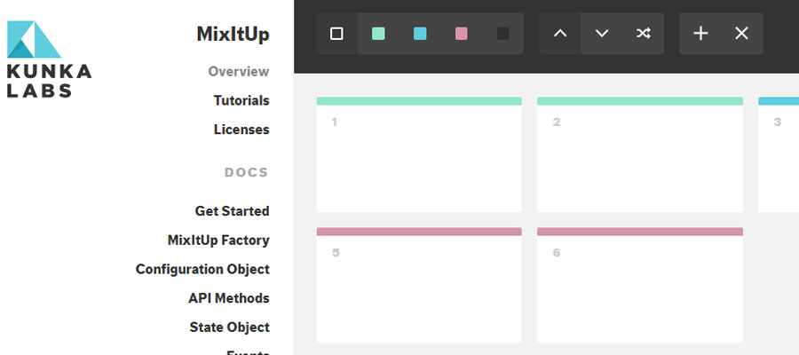 MixItUp 2 – Powerful jQuery sorting plugin