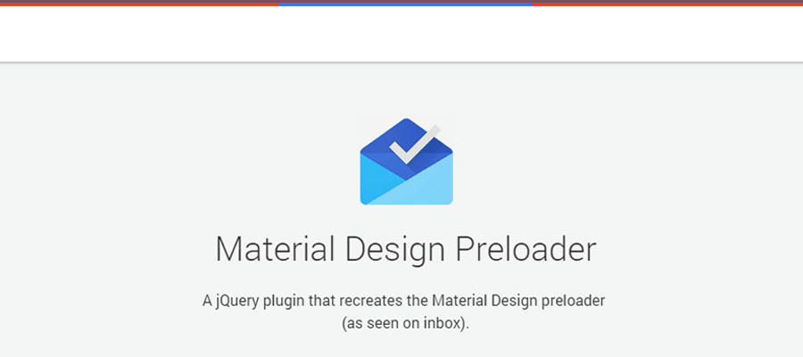 Material Design preloader