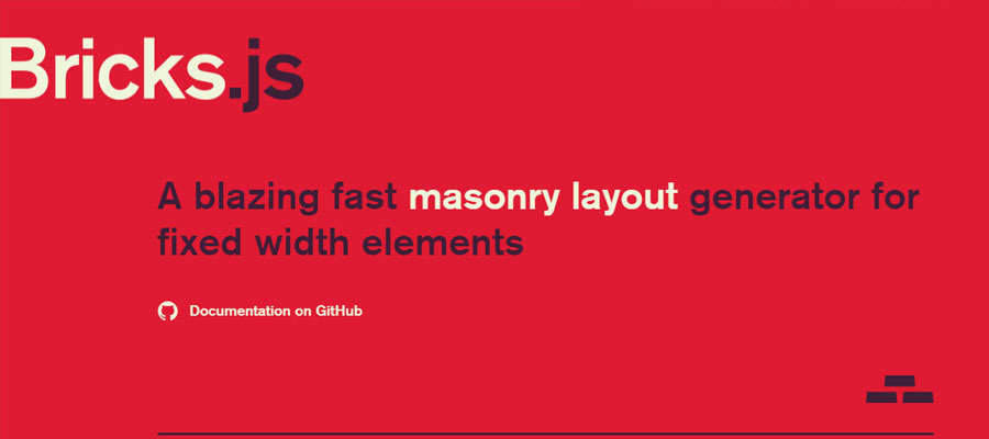 Bricks.js: A light & fast masonry plugin