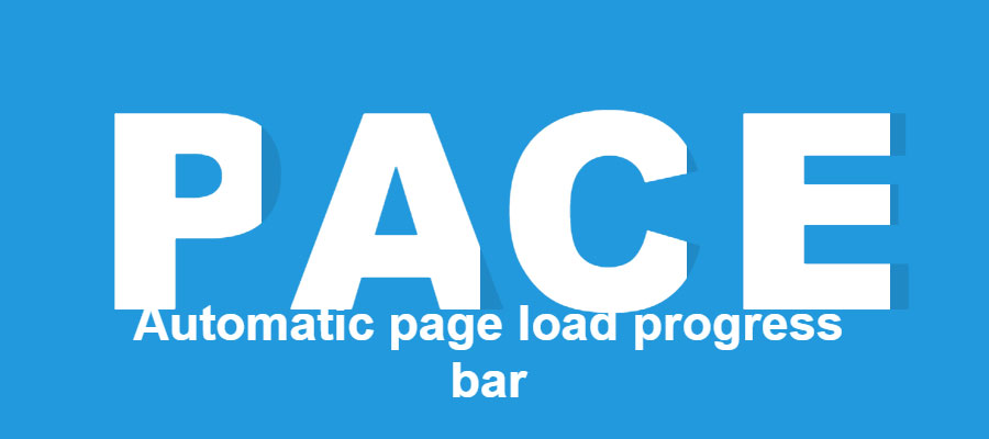 Pace.js – Progress bars for websites