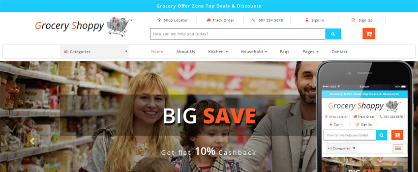 Grocery Shoppy Ecommerce Bootstrap Responsive Web Template Grocery Shoppy Ecommerce Bootstrap Responsive Web Template